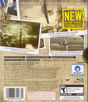 Blazing Angels: Squadrons of WWII | PlayStation 3 | back cover | region=North America | source-country=United States | zypher-v2 | moby-b26153a1d7b4 | Data by MobyGames.com