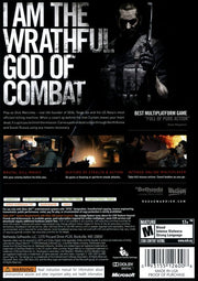 
Dick Marcinko: Rogue Warrior | Xbox 360 | back cover | Region: North America | source-country=United States | Data by MobyGames.com