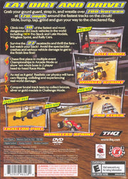 
Sprint Cars 2: Showdown at Eldora | PlayStation 2 | back cover | Data by MobyGames.com