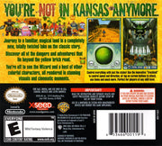 
The Wizard of Oz: Beyond the Yellow Brick Road | Nintendo DS | back cover | Data by MobyGames.com