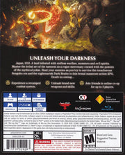 
Nioh 2 | PlayStation 4 | back cover | Region: North America | source-country=United States | Data by MobyGames.com