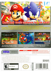 Mario & Sonic at the Olympic Games | Wii | back cover | region=North America | source-country=Canada,Mexico,Other,United States | zypher-v2 | moby-e054ebe7d6aa | Data by MobyGames.com