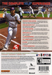 Major League Baseball 2K8 | Xbox 360 | back cover | region=North America | source-country=United States | zypher-v2 | moby-4bf9286fa35c | Data by MobyGames.com