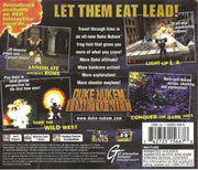 
Duke Nukem: Time to Kill | PlayStation | back cover | Data by MobyGames.com