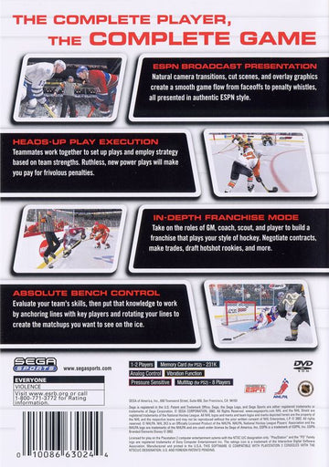 NHL 2K3 | PlayStation 2 | back cover | region=North America | source-country=Canada,United States | zypher-v2 | moby-9684d3f829e8 | Data by MobyGames.com