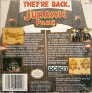 
Jurassic Park | Game Boy | back cover | Data by MobyGames.com