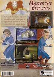 
Avatar: The Last Airbender | PlayStation 2 | back cover | Region: North America | source-country=Canada,United States | Data by MobyGames.com