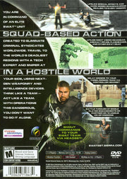 
SWAT: Global Strike Team | PlayStation 2 | back cover | Region: North America | source-country=Canada,United States | Data by MobyGames.com