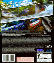 
SEGA Rally Revo | PlayStation 3 | back cover | Region: North America | source-country=Canada,United States | Data by MobyGames.com