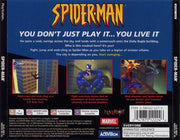 
Spider-Man | PlayStation | back cover | Region: North America | source-country=United States | Data by MobyGames.com