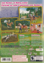
Barbie Horse Adventures: Riding Camp | PlayStation 2 | back cover | Region: North America | source-country=Canada | Data by MobyGames.com
