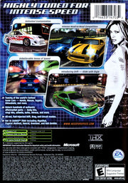 Need for Speed: Underground | Xbox | back cover | region=North America | source-country=United States | zypher-v2 | moby-0a3fe0a3f4ea | Data by MobyGames.com
