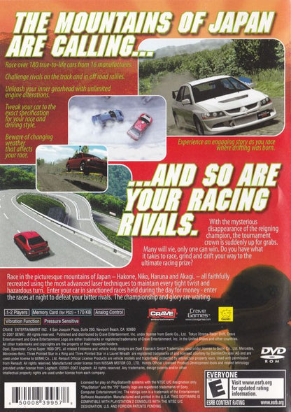 
Tokyo Xtreme Racer: Drift 2 | PlayStation 2 | back cover | Data by MobyGames.com