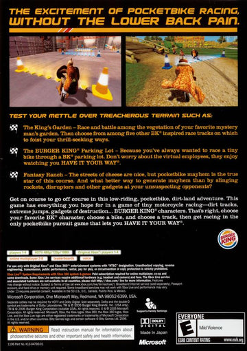 PocketBike Racer | Xbox 360 | back cover | region=North America | source-country=Canada,United States | zypher-v2 | moby-78e74cd8eed9 | Data by MobyGames.com