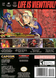 
Viewtiful Joe | GameCube | back cover | Data by MobyGames.com
