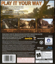 
Far Cry 2 | PlayStation 3 | back cover | Region: North America | source-country=Canada,Mexico,United States | Data by MobyGames.com