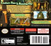 
Professor Layton and the Unwound Future | Nintendo DS | back cover | Data by MobyGames.com