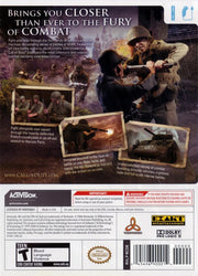 Call of Duty 3 | Wii | back cover | region=North America | source-country=Canada,Mexico,United States | zypher-v2 | moby-9c10d69068a7 | Data by MobyGames.com
