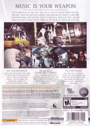 
Def Jam: Icon | Xbox 360 | back cover | Data by MobyGames.com