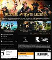 
Sea of Thieves | Xbox One | back cover | Data by MobyGames.com