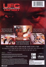 
Ultimate Fighting Championship: Tapout | Xbox | back cover | Data by MobyGames.com