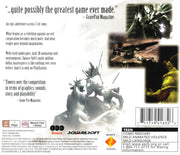
Final Fantasy VII | PlayStation | back cover | Region: North America | edition=greatest hits | source-country=United States | Data by MobyGames.com