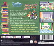 
Tiny Toon Adventures: Plucky's Big Adventure | PlayStation | back cover | Data by MobyGames.com