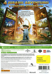 
LEGO Jurassic World | Xbox 360 | back cover | Region: PAL | source-country=Australia | Data by MobyGames.com