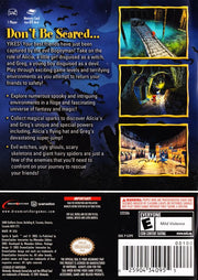 
Spirits & Spells | GameCube | back cover | Data by MobyGames.com