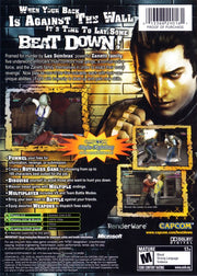 
Beat Down: Fists of Vengeance | Xbox | back cover | Data by MobyGames.com