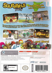 Squeeballs Party | Wii | back cover | region=North America | source-country=United States | zypher-v2 | moby-e3b1e4ec94a0 | Data by MobyGames.com