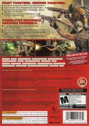 Army of Two: The 40th Day | Xbox 360 | back cover | region=North America | source-country=Canada,United States | zypher-v2 | moby-0552a183eb7b | Data by MobyGames.com