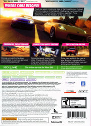 
Forza Horizon | Xbox 360 | back cover | Data by MobyGames.com