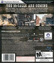 
Call of Juarez: Bound in Blood | PlayStation 3 | back cover | Region: North America | source-country=Canada,Mexico,United States | Data by MobyGames.com