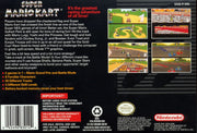 
Super Mario Kart | SNES | back cover | Data by MobyGames.com