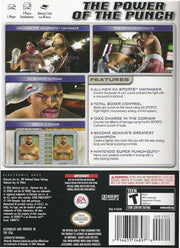 
Fight Night Round 2 | GameCube | back cover | Region: North America | source-country=United States | Data by MobyGames.com