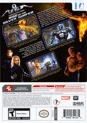 
Fantastic Four: Rise of the Silver Surfer | Wii | back cover | Data by MobyGames.com