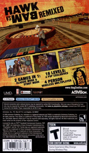 
Tony Hawk's Underground 2: Remix | PSP | back cover | Data by MobyGames.com