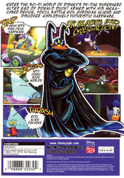 
Disney's PK: Out of the Shadows | PlayStation 2 | back cover | Region: North America | source-country=Canada,United States | Data by MobyGames.com