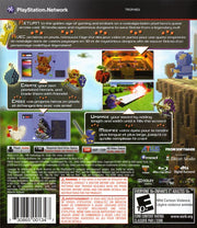 
3D Dot Game Heroes | PlayStation 3 | back cover | Region: North America | source-country=United States | Data by MobyGames.com