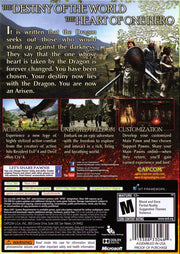 
Dragon's Dogma | Xbox 360 | back cover | Region: North America | source-country=United States | Data by MobyGames.com