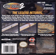 Tony Hawk's Pro Skater 2 | Game Boy Advance | back cover | region=North America | source-country=United States | zypher-v2 | moby-fe3cb83ab62c | Data by MobyGames.com