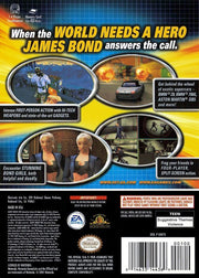 007: Agent Under Fire | GameCube | back cover | region=North America | source-country=Canada,Mexico,United States | zypher-v2 | moby-1ba2edd30762 | Data by MobyGames.com