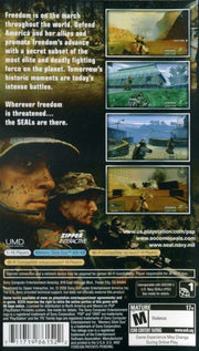 SOCOM: U.S. Navy SEALs - Fireteam Bravo | PSP | back cover | region=North America | source-country=United States | zypher-v2 | moby-264f7c034bba | Data by MobyGames.com