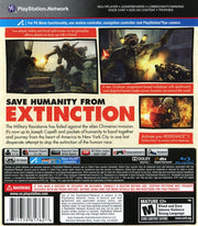 
Resistance 3 | PlayStation 3 | back cover | Data by MobyGames.com