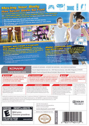 
Dance Dance Revolution | Wii | back cover | Data by MobyGames.com