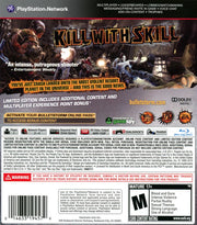 
Bulletstorm (Limited Edition) | PlayStation 3 | back cover | Data by MobyGames.com