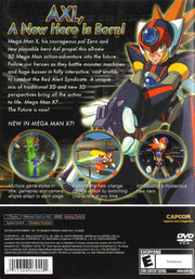 
Mega Man X7 | PlayStation 2 | back cover | Data by MobyGames.com