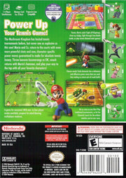 
Mario Power Tennis | GameCube | back cover | Data by MobyGames.com