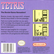 
Tetris | Game Boy | back cover | Region: North America | source-country=United States | Data by MobyGames.com